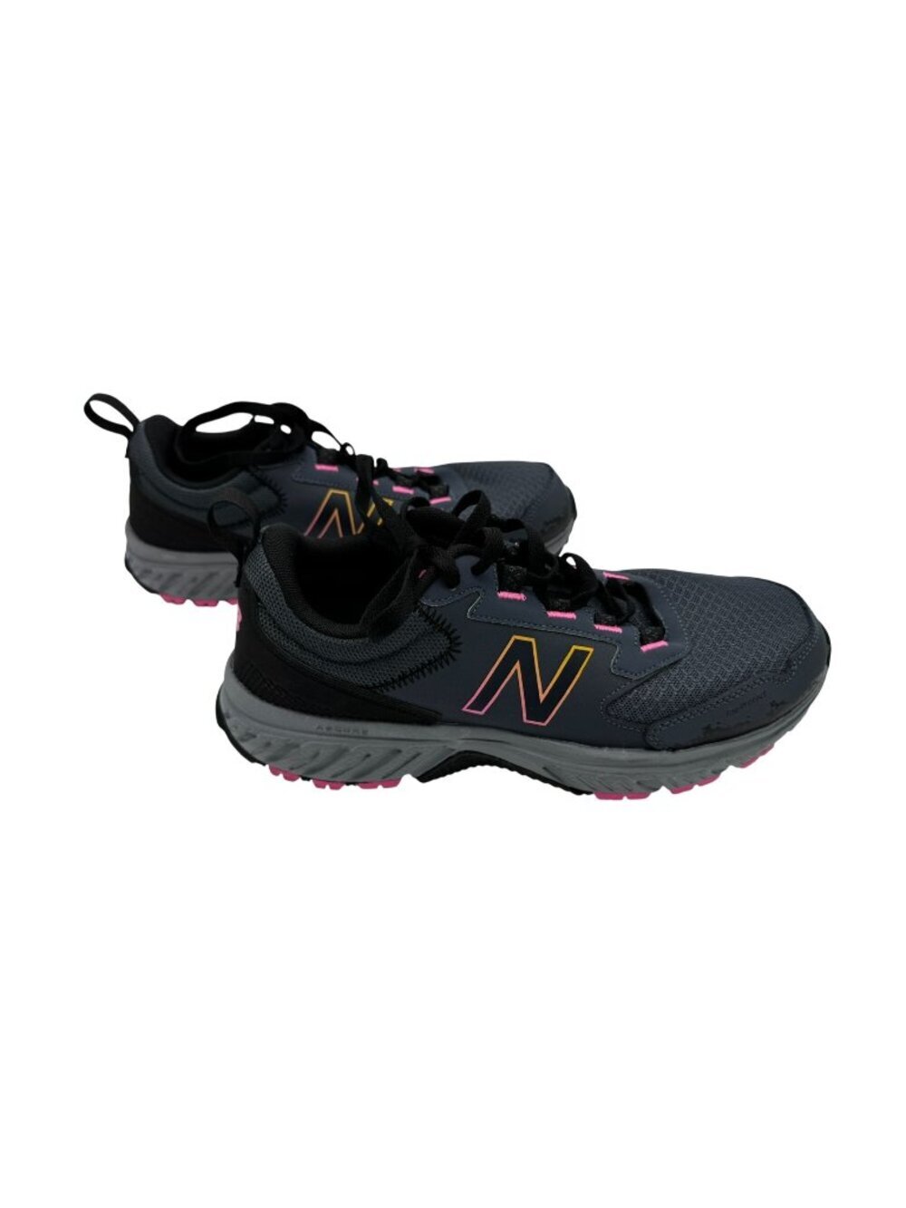 New Balance 510 Trail Running Shoes WT510CE5 Thunder/Pink Men's 9.5 Women's 11
